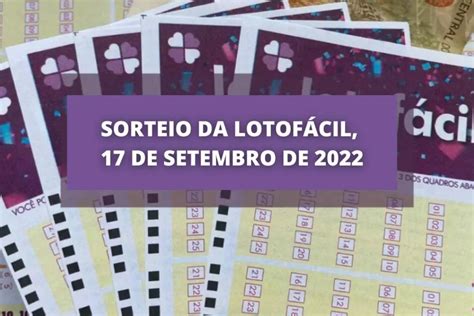 Resultados da Lotofácil 2616, 17/09/2022, 1,5 Milhão 